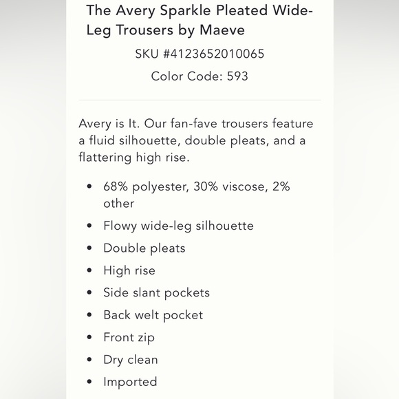 NWT Anthropologie Plaid Wide-Leg Pants Red Black Sparkle The Avery Small Petite - Picture 16 of 17